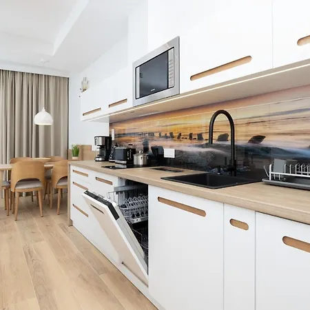 Przy Plazy Z Aneksem Kuchennym A 24 W Swinoujsciu Lägenhet